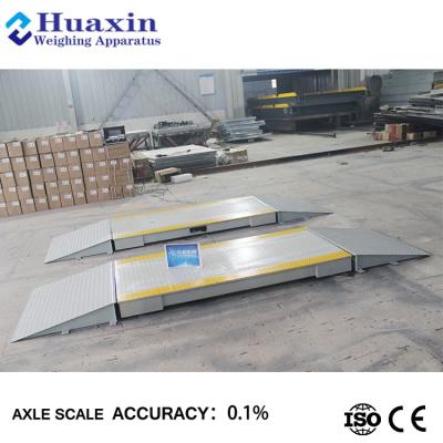 China Mild Steel Truck 60T Electronic Portable Axle Load Scale For Sale for sale