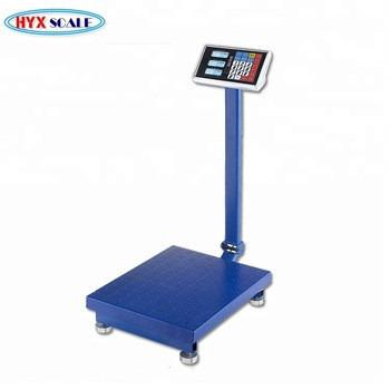 China Weight Function Digital Steel Mill Portable Electronic Platform Scale 100kg for sale