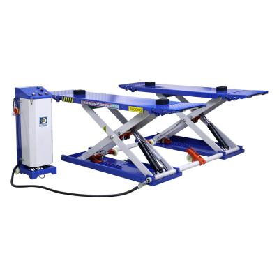 China Solid Steel Structure S9136A 3600kg Mid Rise OD-Hoffwin Car Scissor Lift Portable Hydraulic Electric Auto Car Lift for sale