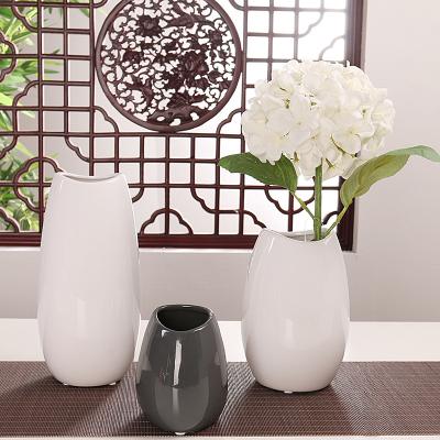 China Modern New Design Creative Vase Hand-carved Modern Minimalist Ceramic Flower Pot Mother Vase for sale