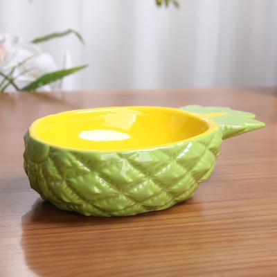 China Sustainable Creative Ceramic Pet Food Bowls For Dogs And Cats for sale