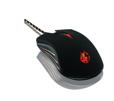 China Optical Wired Mouse 4000 DPI GamIing Computer USB Mouse 12 Kinds of RGB Light Mode Notebook Black OEM Custom Mouse for sale