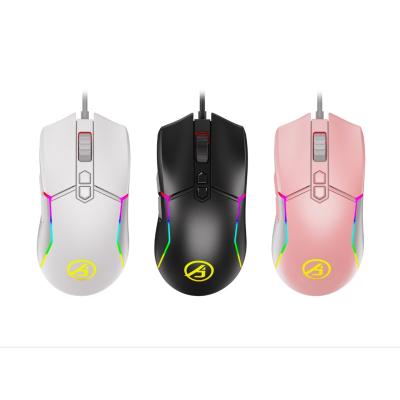 China AIMAX Recently Opened a New Mold RGB Gaming Mouse Wired Computer Mouse Gamer for sale