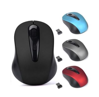 China ODM/OEM 2.4Ghz Wireless Ergonomic Optical Minnie USB Power Computer Office Mouse Wireless for sale