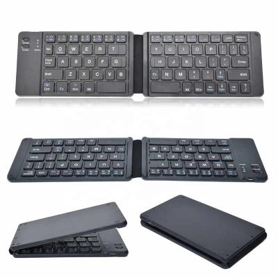 China Easy to Carry Mini Wireless USB 3.0 Scissor Foot Key Folding Wifi Keyboard ODM/OEM for sale