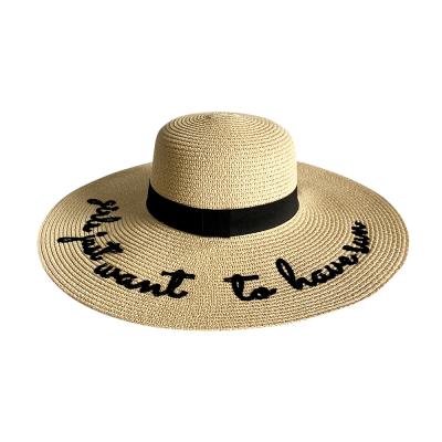 China New Beach Striped Fisherman Hat Foldable Bucket Hat Soft Summer Straw Hat for sale