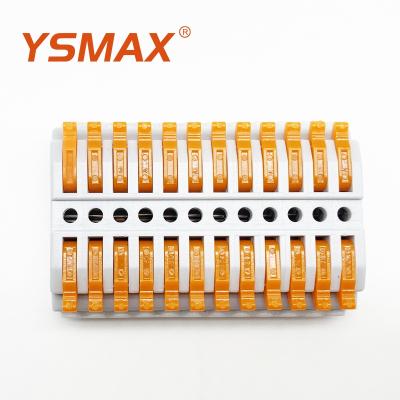 China Ce Factory Direct Certified Wire Connection YSMAX YS 12 In 12 Out Electrical Wire 10p Connector for sale