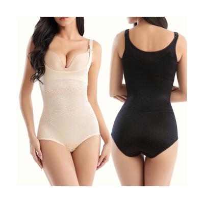 China Shapewear Breathable Seamless Body Sculpting Slimming Vest Belly Tightening Waist Shaper Chest Support Underwear Crotch Button for sale