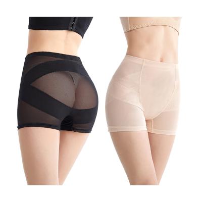 China Breathable Butt Lifter Tummy Control Panties Shapewear Women Slimming Shorts Tulle Breathable Body Shaper for sale