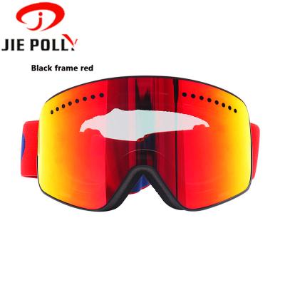 China Factory supply men's and women's new style orange beautiful ski goggles ski goggles ski goggles custom price for sale