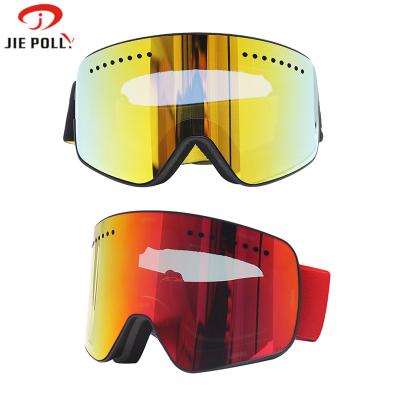 China New Style Best Selling Custom Strap Dex Snow Ski Goggles With PP Or Nylon Strap for sale