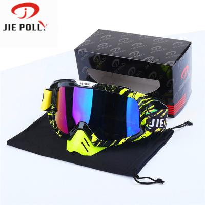 China Newest Model Popular Fashion Eyewear Goggles Dustproof Motocross Goggles Off-Road Manufacturer for sale