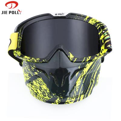 China Good Quality Motocross Outdoor Goggles Helmet Motocross Goggles Racing Motocross Goggles With Nose Guard for sale