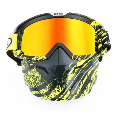 China Custom Motocross Outdoor Goggles Mask Sport Motocross Fog Goggles Goggles Motorcycle Glasses for sale