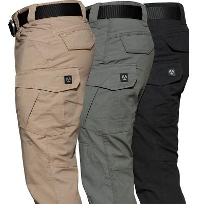 China Anti-wrinkle Men Outdoor Sports Combat Cargo Trousers Quick Dry Tactical Combat Pants Tactical Pants for sale