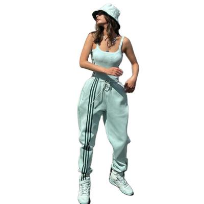 China Anti-wrinkle High quality custom 2023 oversized long Harem pants women's jogging pants for sale