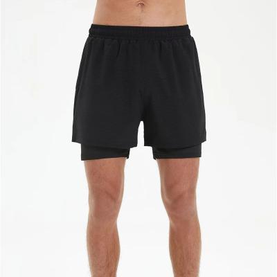 China Anti-wrinkle Wholesale custom men's  gym shorts&leggings shorts training clothing short pants with pockets for men for sale