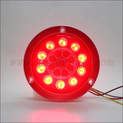 China Truck Trailer Car Led High Brightness Low Power 24v Truck Led Tail Light With Red/White/Yellow Light Color JY-2016 for sale