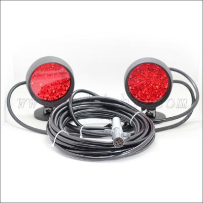 China Tow Warning Rear Tail LED Base Magnetic Tail Lights 160*93mm for sale