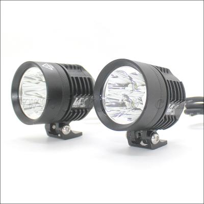 China aluminum housing & PC Lens L4X Motorcycle Driving Passing Lamp Spot Light For Vertical Navigation 40W for sale