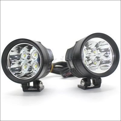 China aluminum housing & PC Lens Chip SST-20 For L4X Motorcycle LED Headlight Motorcycle Super Bright Spot Light for sale