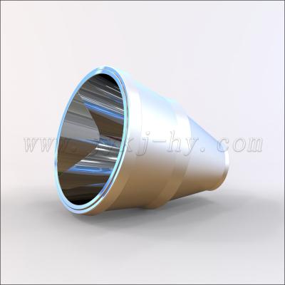 China Aluminum Custom Aluminum Flashlight / Spotlight Reflector Lamp Cup for sale