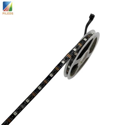 China Hotel 60led/m 60pixel/m RGB Led 60ic/m Dmx Ws2811 Led Strip Light Ws2811 IC External Led Strip Light for sale