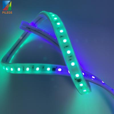 China Other Brand New FULL-RGB WS2811 GS8206 AC220v Led Strip Digital Led Strip Light 5050RGB Waterproof High Voltage for sale