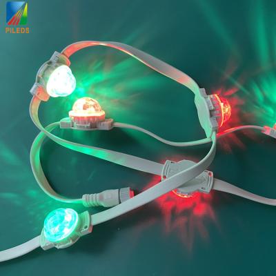 China RGB String Pixel Light Addressing Dot Ws2811 UCS2904 Led Pixels Waterproof Digital RGB Rgbw W Ww 12V DC Light Dot 30MM Pixel Led for sale