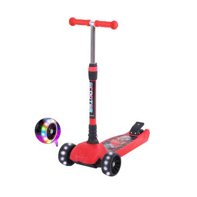 China China Wholesale Portable Foldable Scooter Baby Foldable Kids Scooter 3 Wheel Foot Adjustable Cheap Scooter for sale