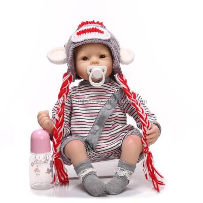 China Newborn Silicone Doll Baby Kids Toys Soft Realistic Reborn Dolls 50cm / 20