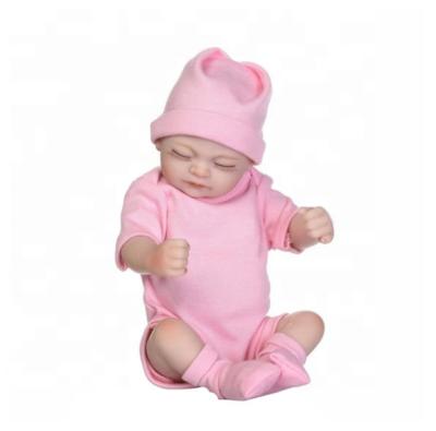 China DIY TOY Realistic Silicone Toy Hot Selling 10inches Soft Cute Reborn Newborn Baby Girl Lovely Baby Girl for sale