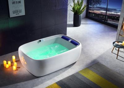 Cina Luxury Ladodo doppia vasca da bagno rettangolare Modello E-8009 in vendita