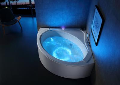 China Cirkel waterval massagebad met U-type overloop systeem Te koop