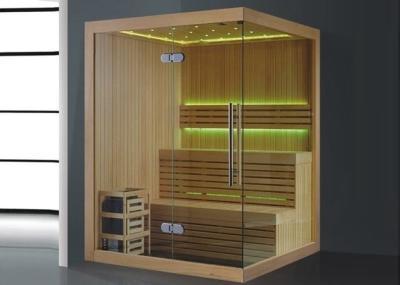 Cina 4 Persone Sauna Room accettato pannello di controllo personalizzabile con il tempo in vendita