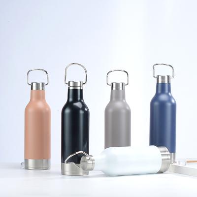 China Widely Used Sports Water Bottles Outdoor Heat Preservation Special Design Drinking With Handle for sale