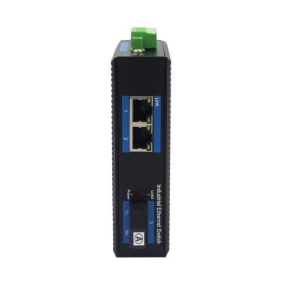 China High Quality 2 Ports Smart Network Switch 100 Mb Managed Industrial Poe Ethernet Switch ZXR12FP Series for sale