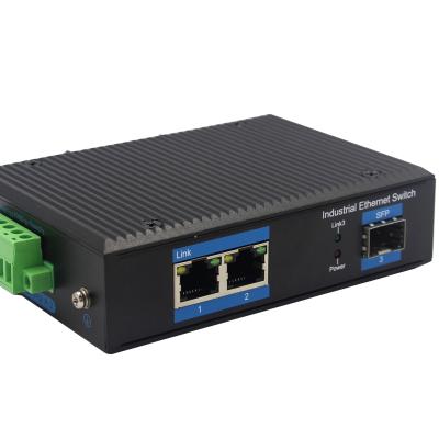 China Hot Sales Industrial 2-Port Switch Series 2-Port Din Rail Mount Product Network Switch ZXR12F ZXR12F Series for sale