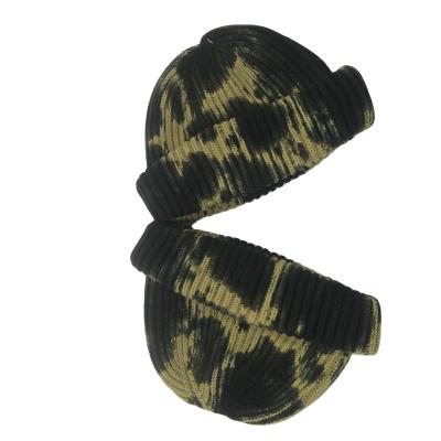 China JOINT Adult Knitted Beanie Hats Tie Dye With Custom Logo for sale