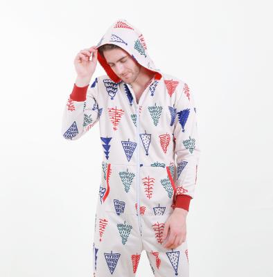 China Wholesale Print Onesie Breathable Non-Footed Pajamas Mens Rompers for sale