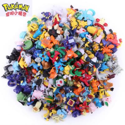 China Eco-friendly Material Quality 2-3cm Cartoon Anime Pokemon Go Mini Action Figure Kid Toy Pokemon- Wholesale Random For Children for sale