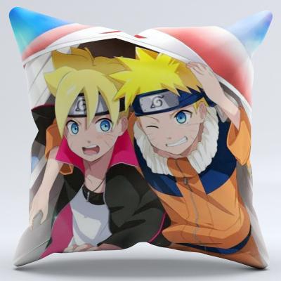 China Anime Custom Made Two-Dimensional Pillow Case Narutos Birthday Gift Cushion Anti-Static Double-Sided Border Pillow Long for sale