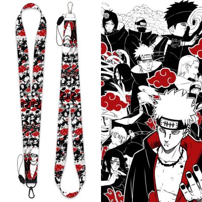 China Anime Xiao Organizes Narutos Xiangyun Lanyard Hot Printed Peripheral Hot Pendant Detachable Lanyard for sale