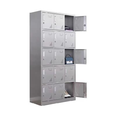 China 2021 Durable Anti Rust Stainless Steel Locker Office Furniture Hot-selling Cupboard for sale