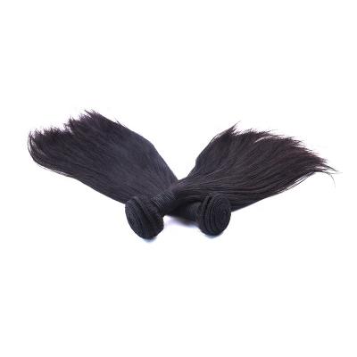 China 100% Virgin Human Hair Human Hair Wigs European And American Straight Hair Black Medium Length Hair Real for sale