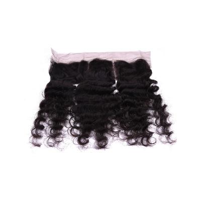 China Wholesale Cheap Good Quality Straight Peruvian Hair French Lace With Closure for sale