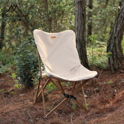 China Easy Folding Ergonomic Butterfly Fabric Oxford Fabric Outdoor Single Metal Leisure Outdoor Picnic Ergonomic Leather Indoor Chair for sale