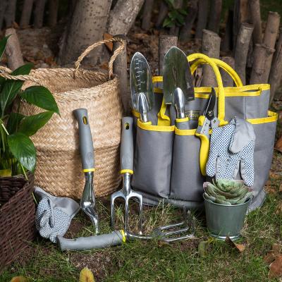 China Durable Professional Home Garden Agricultural Gardening Eight Piece Tool Kit for sale