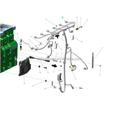 China Wheel loader/crane/grader…. Shanghai Dongfeng Diesel Engine SC9DK220G3 ECU ELECTRONICALLY CONTROLLED ENGINE HARNESS for sale