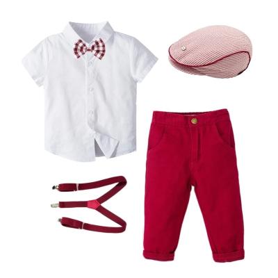 China Cheap Formal Kids Wear Children Clothing Sets Toddler Kids Baptism Baby Clothes Set for sale